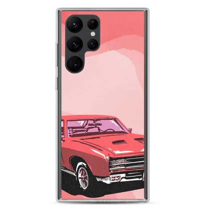 Pink Car - Clear Case