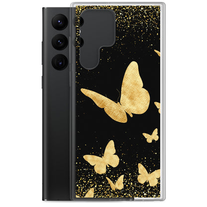 Yellow Butterflies - Clear Case