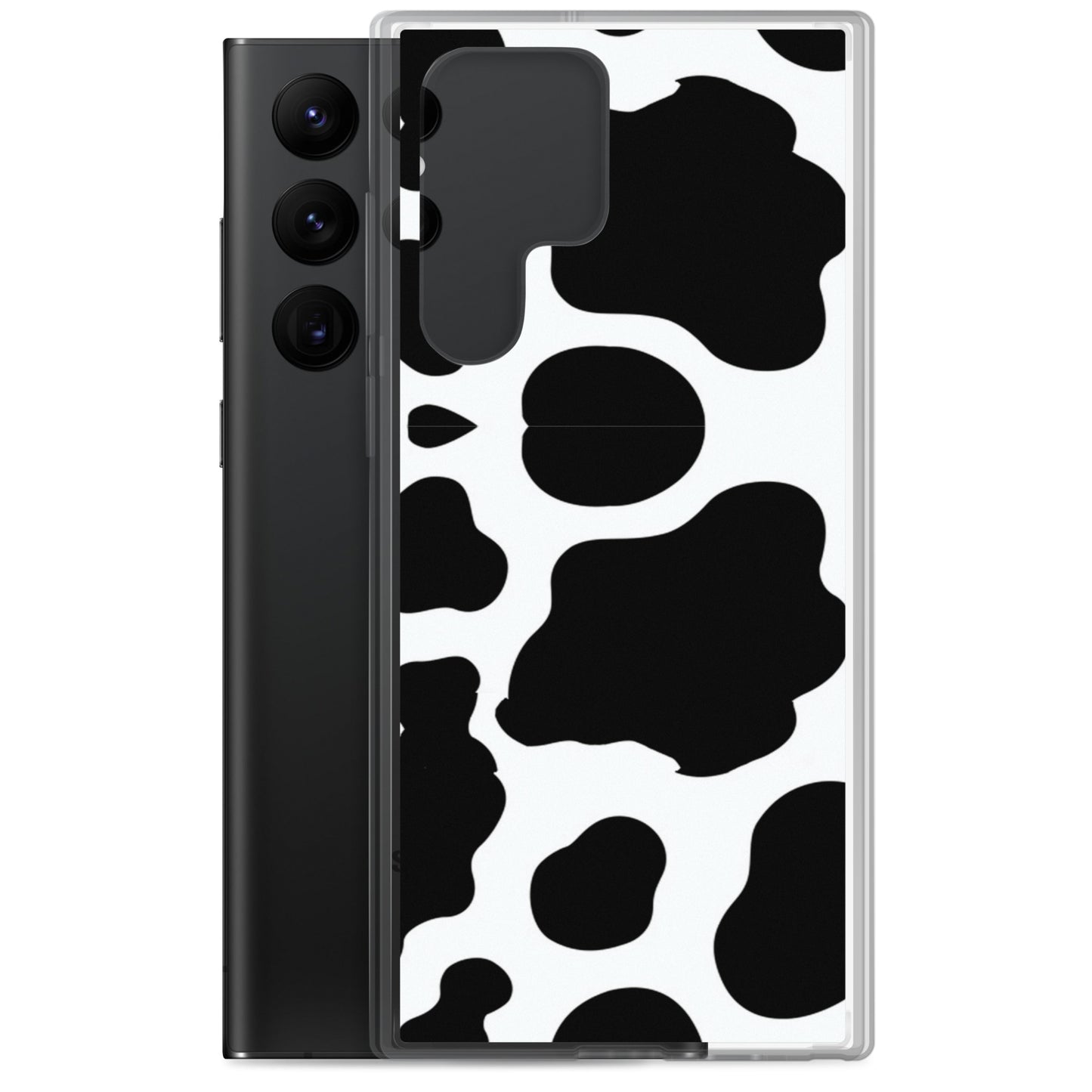 Cow Print - Clear Case