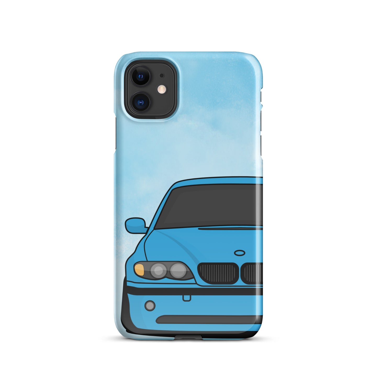 Blue Car - Snap Case