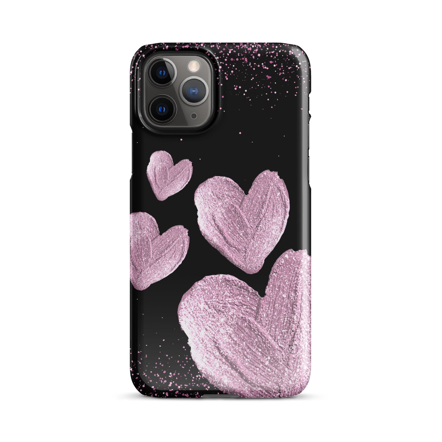 Pink Hearts - Snap Case