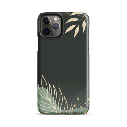 Floral Greenery - Snap Case