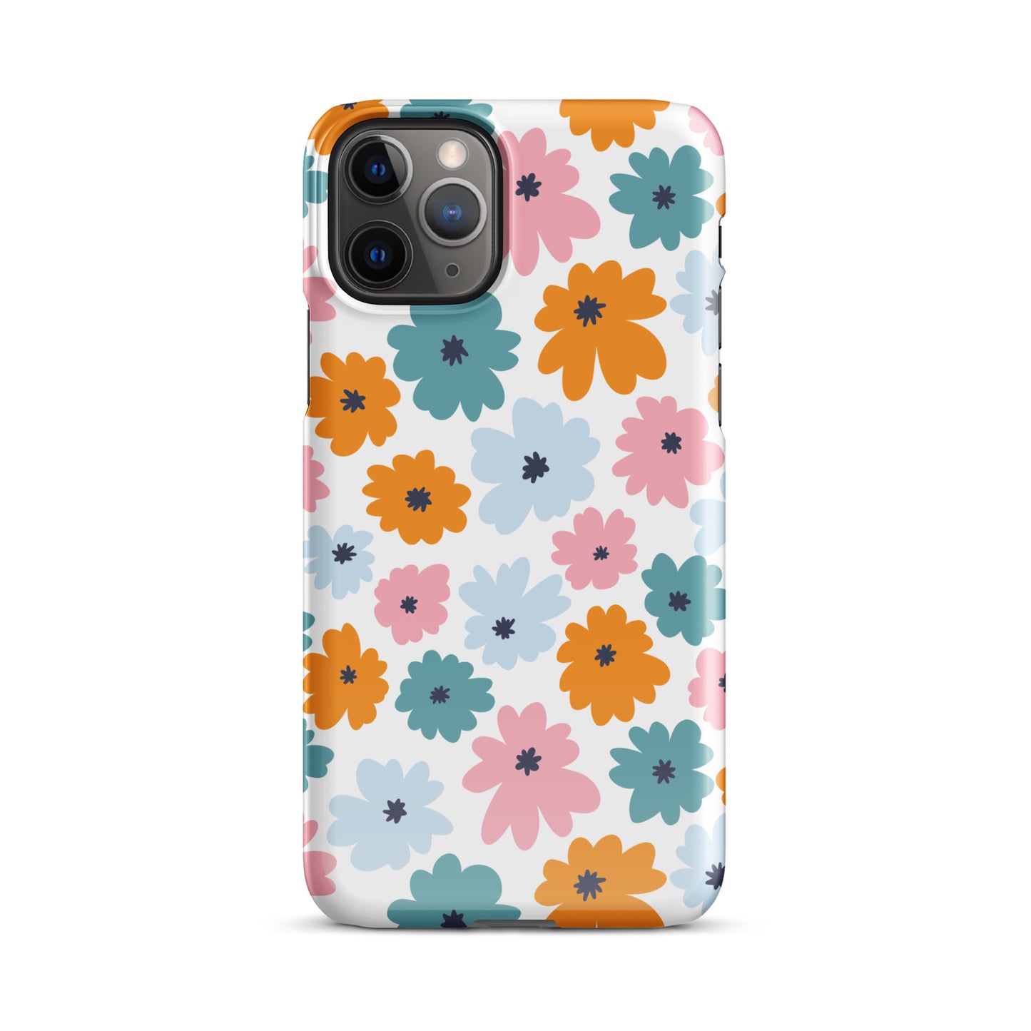 Multicoloured Flowers - Snap Case