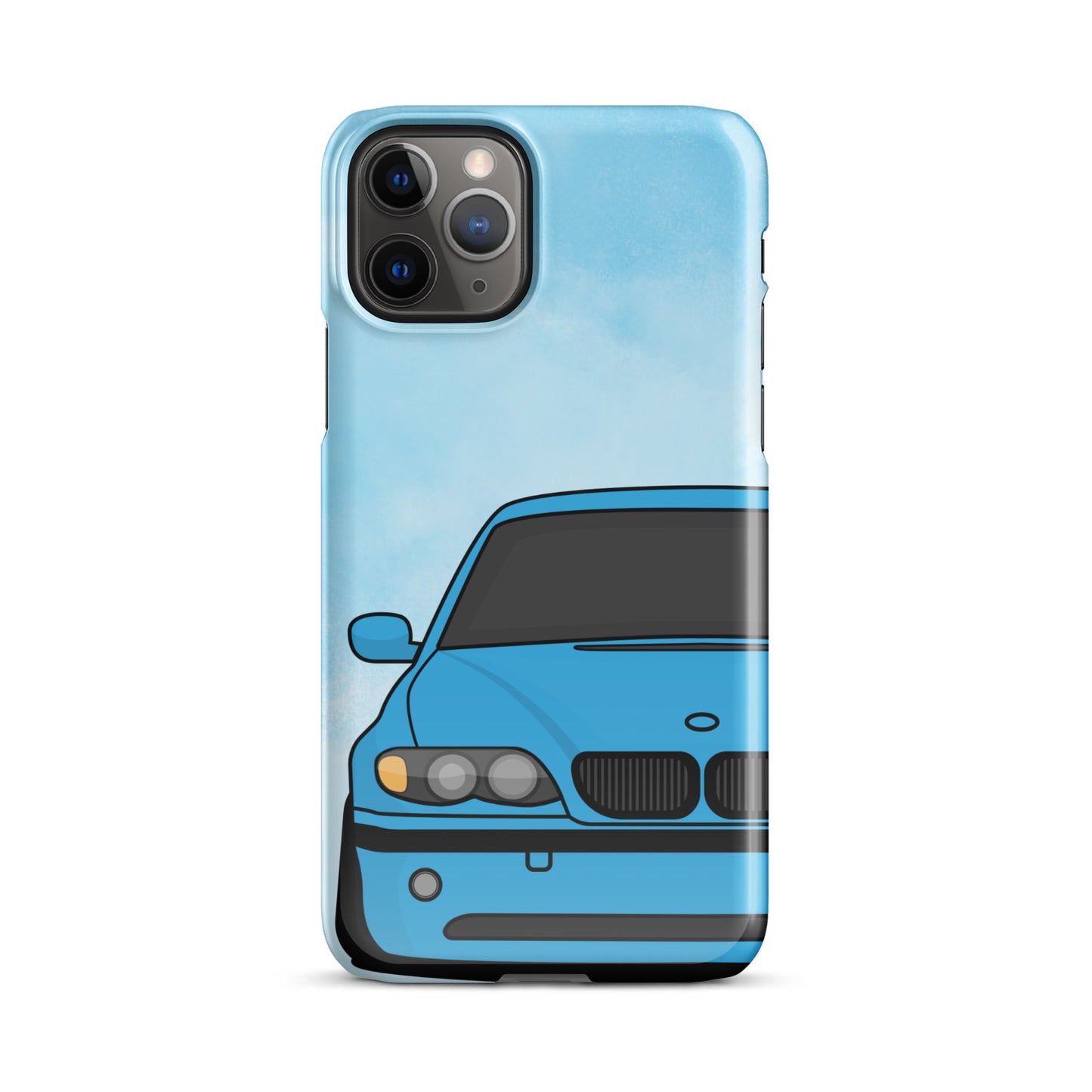 Blue Car - Snap Case