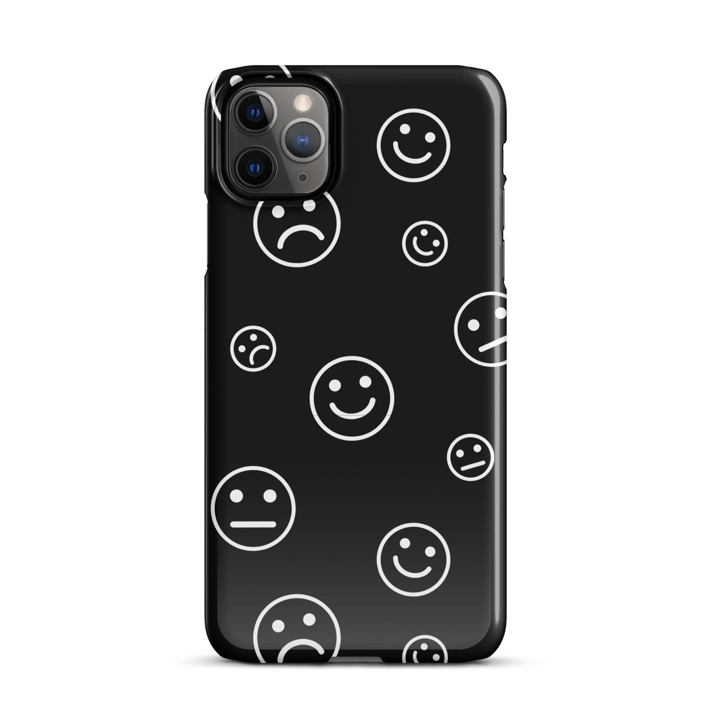 Black and White Faces - Snap Case