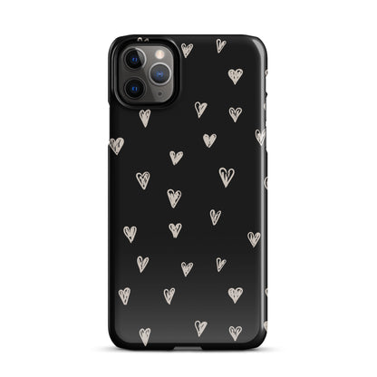 White Hearts - Snap Case