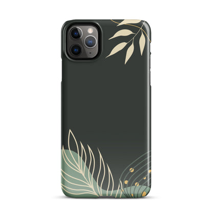 Floral Greenery - Snap Case