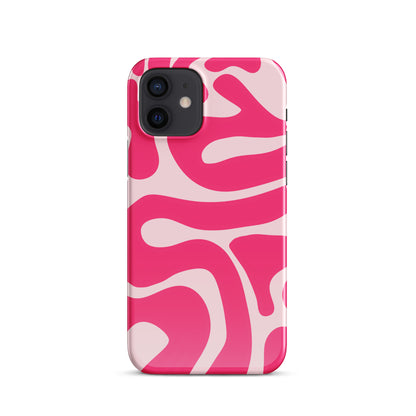 Pink Swirls - Snap Case