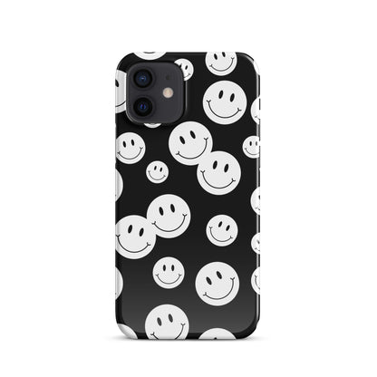 Black and White Smile - Snap Case