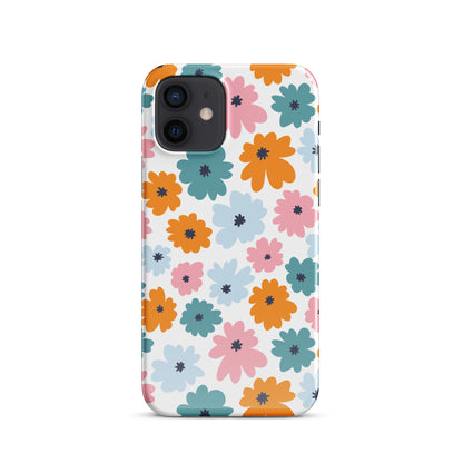 Multicoloured Flowers - Snap Case