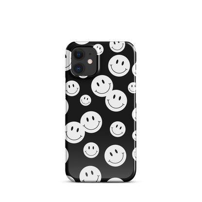 Black and White Smile - Snap Case