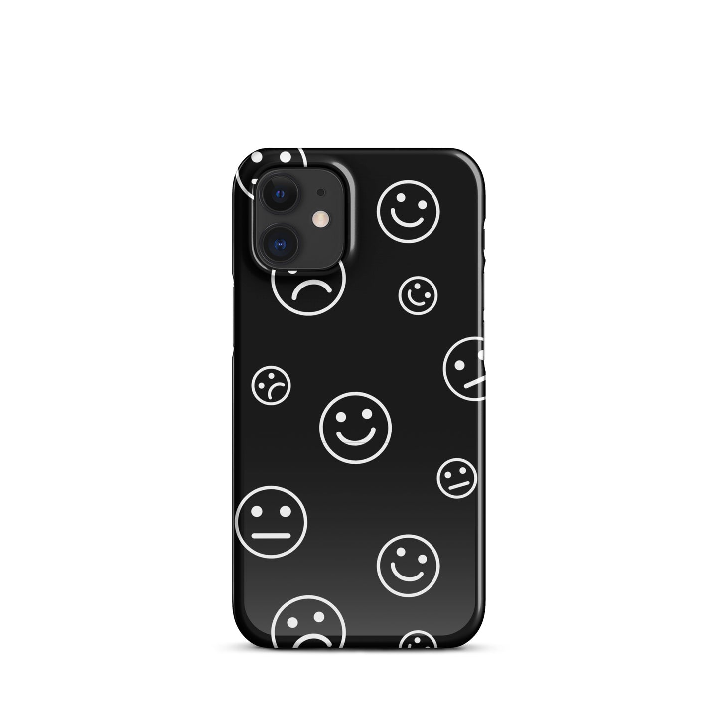 Black and White Faces - Snap Case