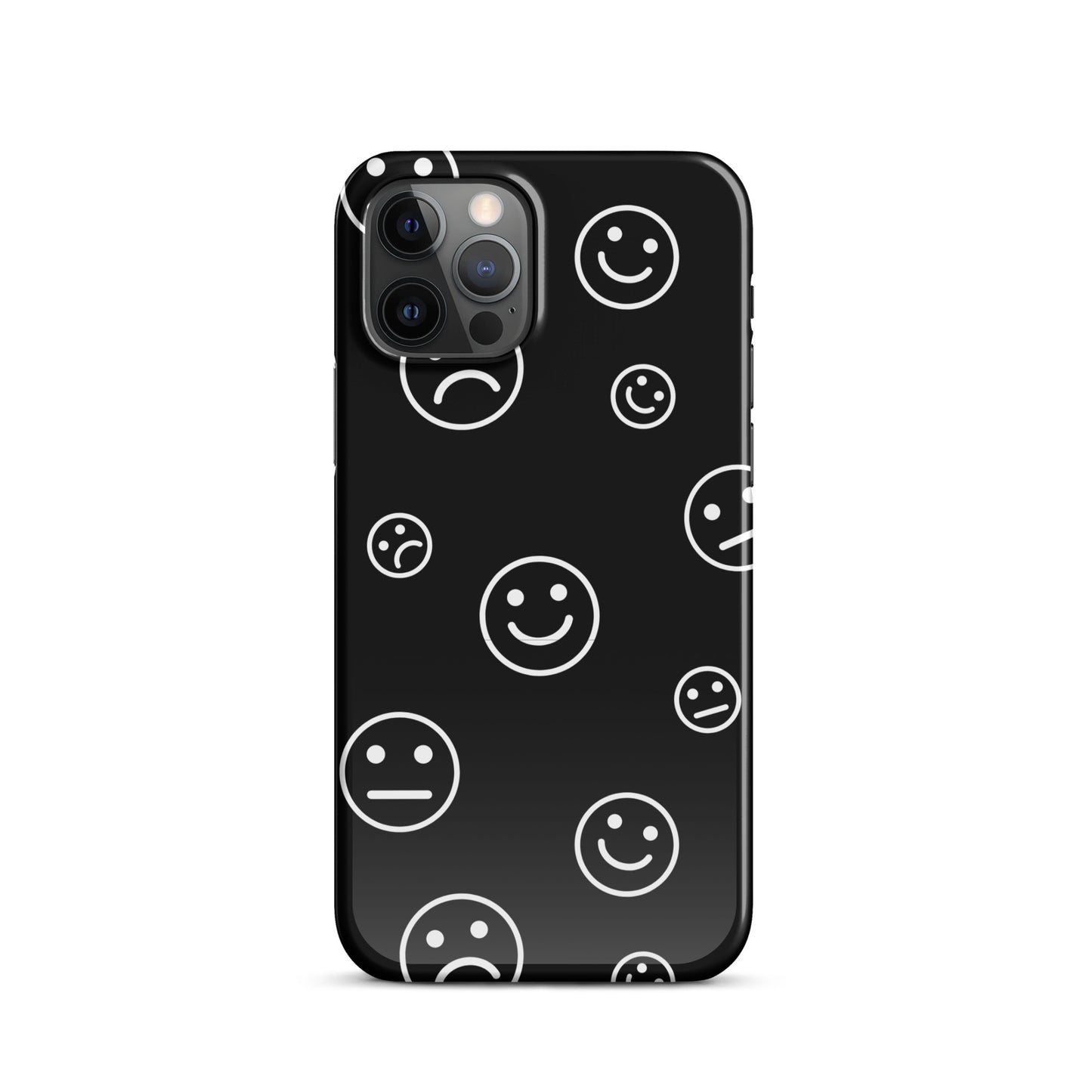 Black and White Faces - Snap Case