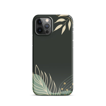 Floral Greenery - Snap Case