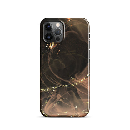 Gold Smoke Screen - Snap Case