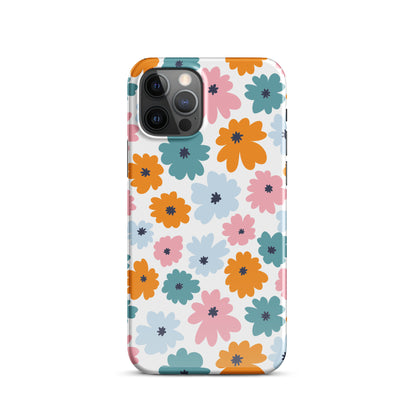 Multicoloured Flowers - Snap Case