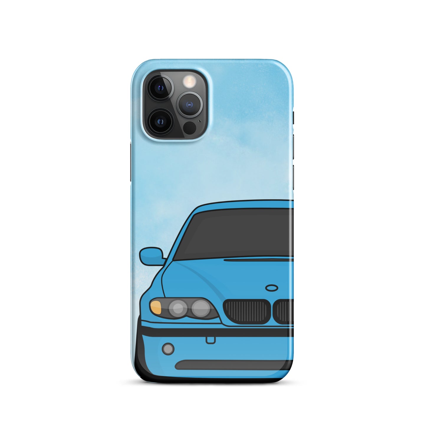 Blue Car - Snap Case