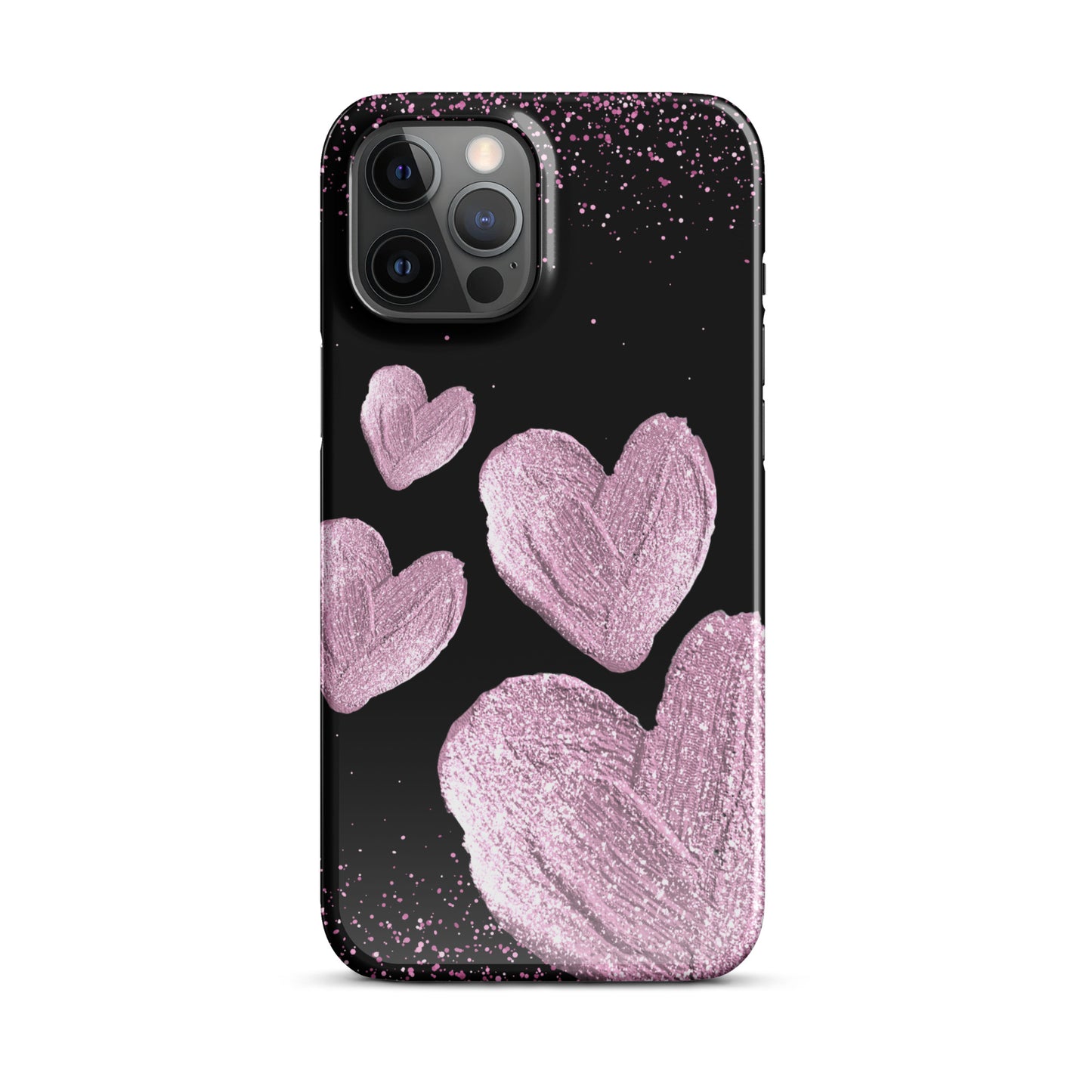 Pink Hearts - Snap Case