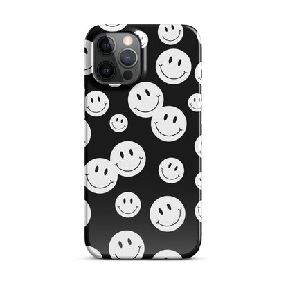 Black and White Smile - Snap Case