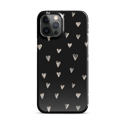 White Hearts - Snap Case