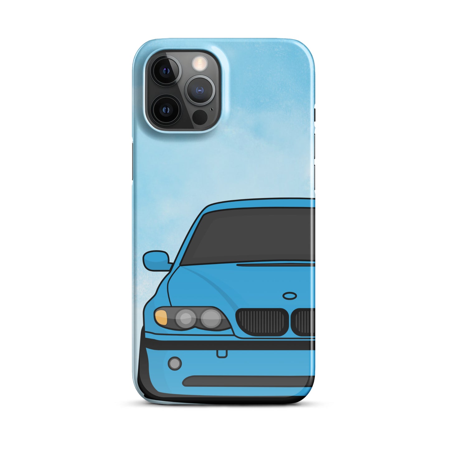 Blue Car - Snap Case