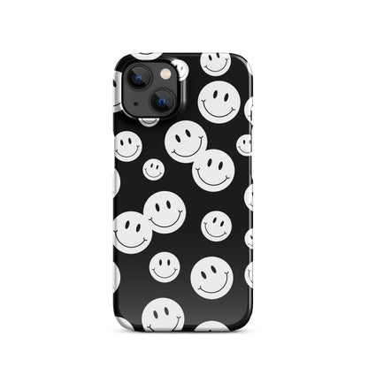 Black and White Smile - Snap Case