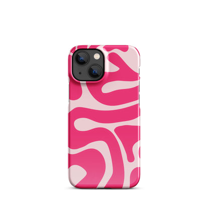 Pink Swirls - Snap Case