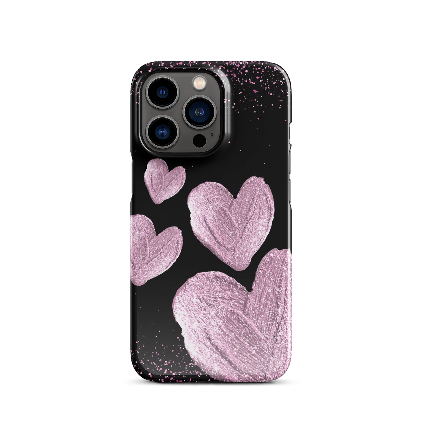 Pink Hearts - Snap Case