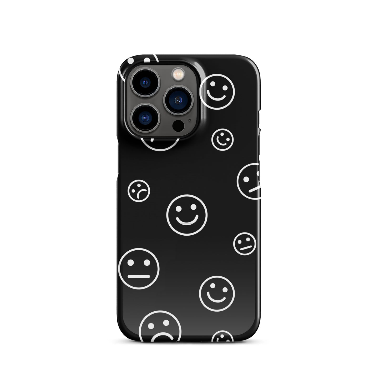 Black and White Faces - Snap Case