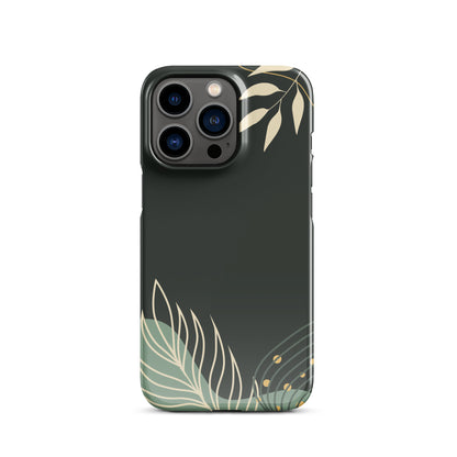 Floral Greenery - Snap Case