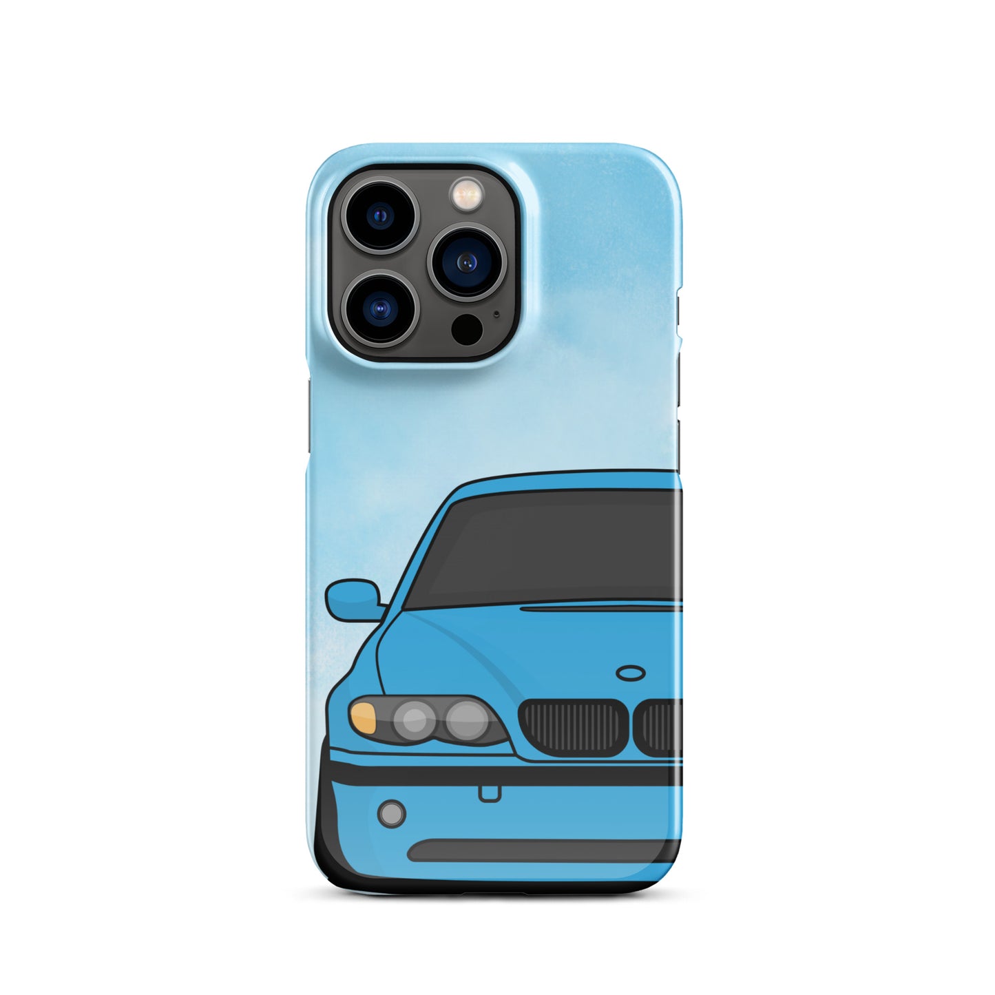 Blue Car - Snap Case