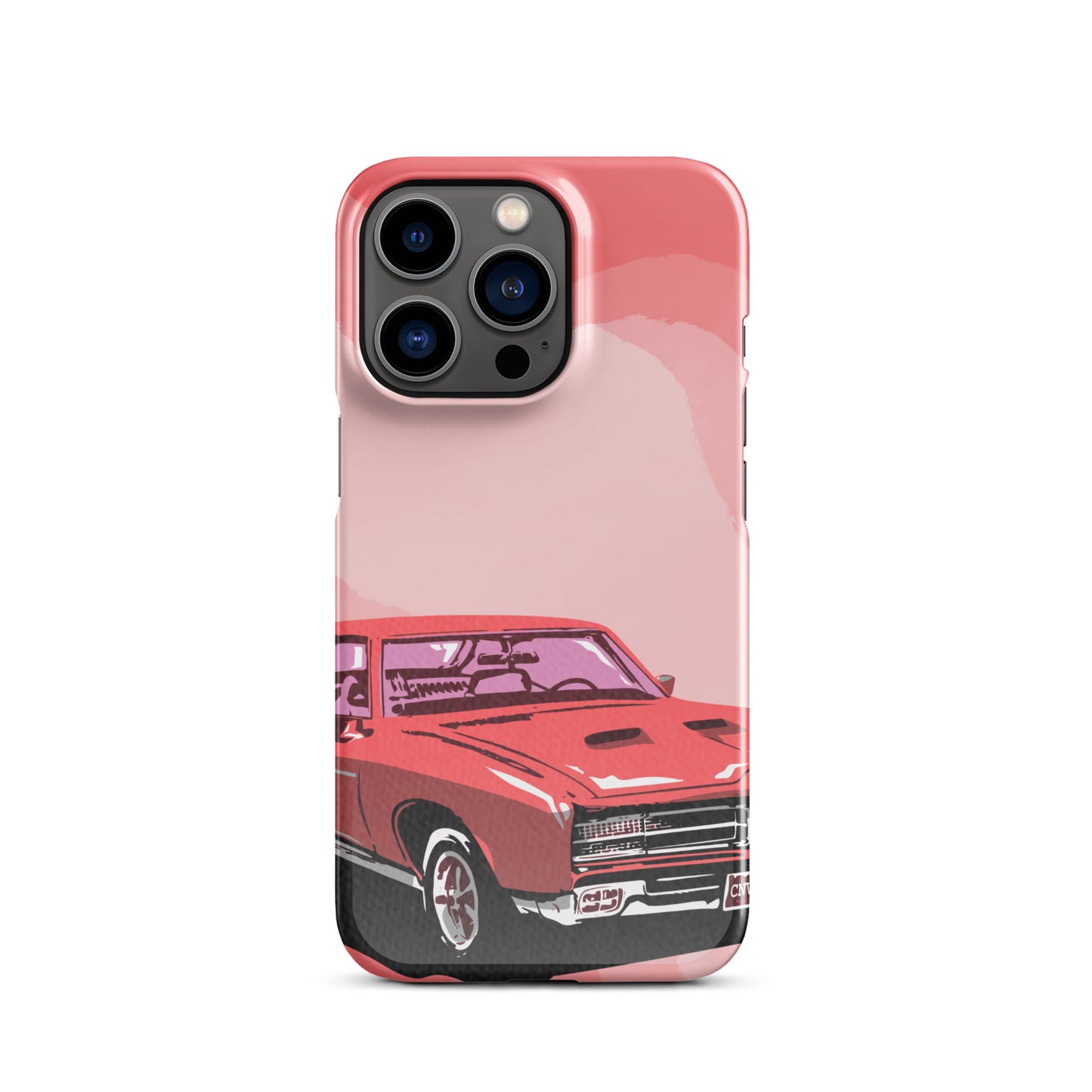 Pink Car - Snap Case