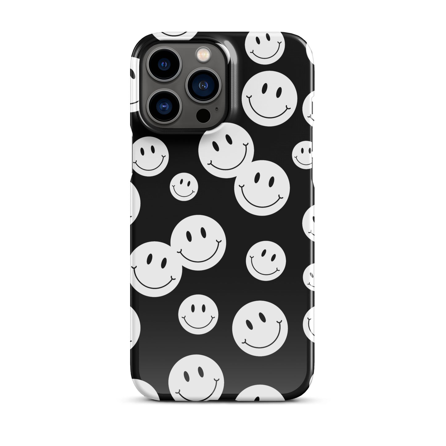 Black and White Smile - Snap Case