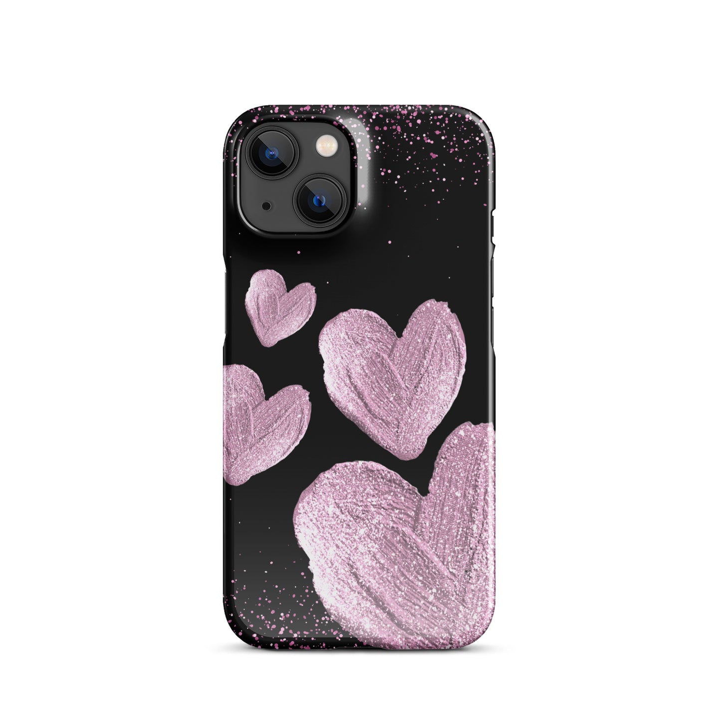 Pink Hearts - Snap Case