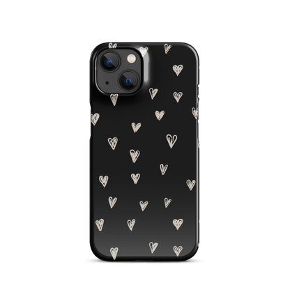 White Hearts - Snap Case