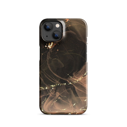 Gold Smoke Screen - Snap Case