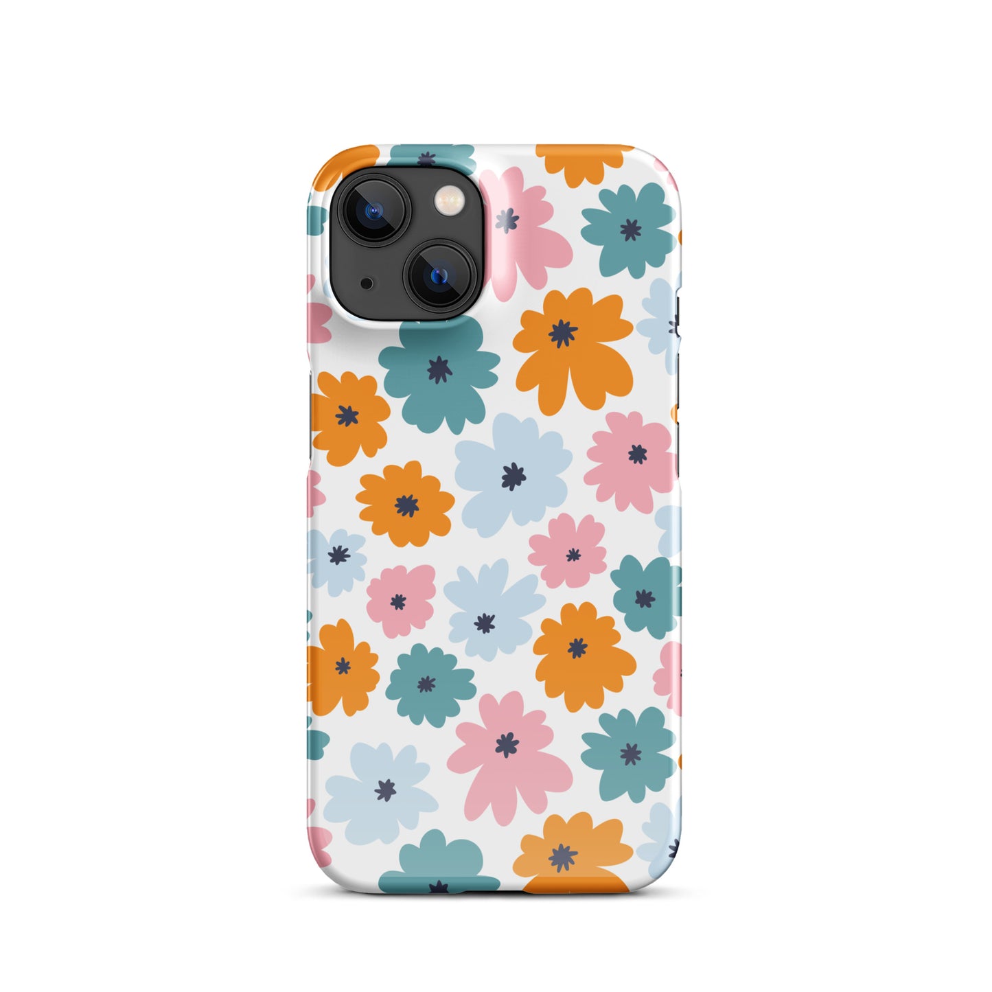 Multicoloured Flowers - Snap Case