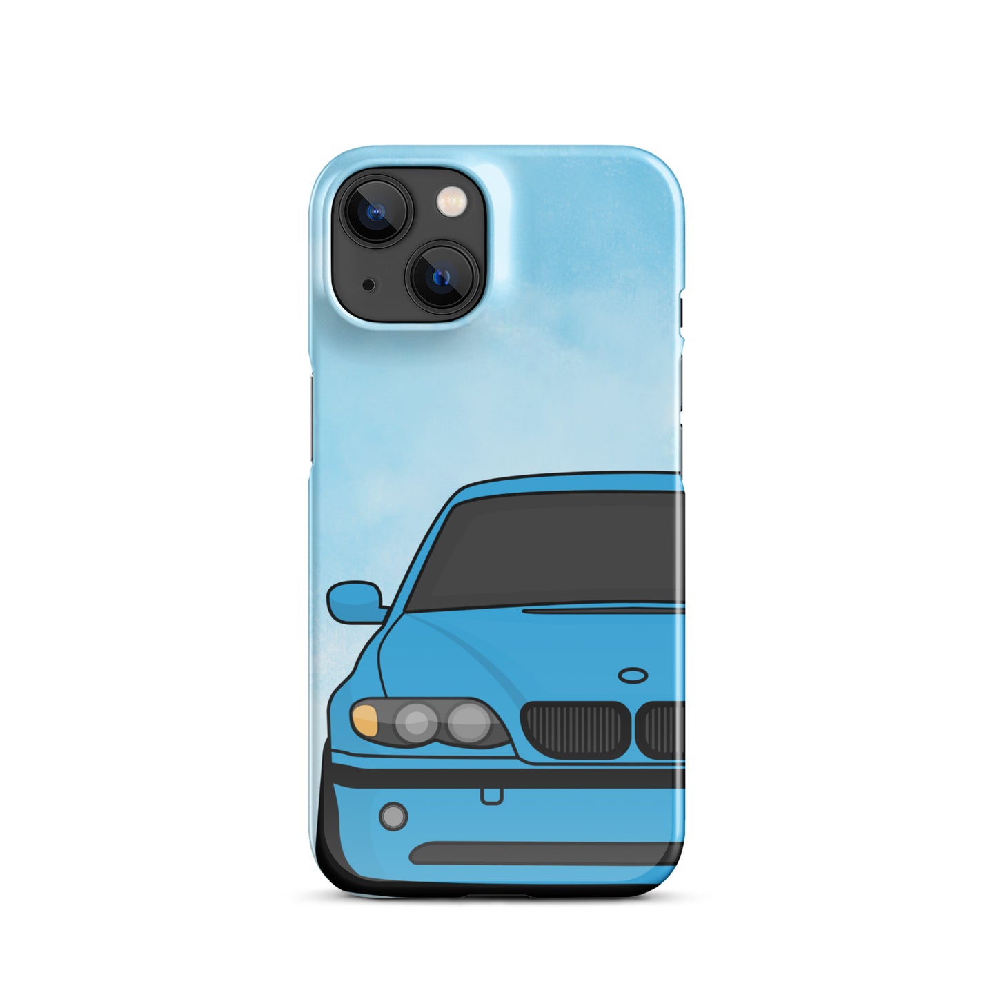 Blue Car - Snap Case