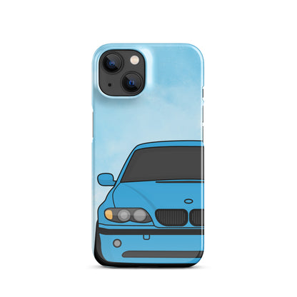 Blue Car - Snap Case