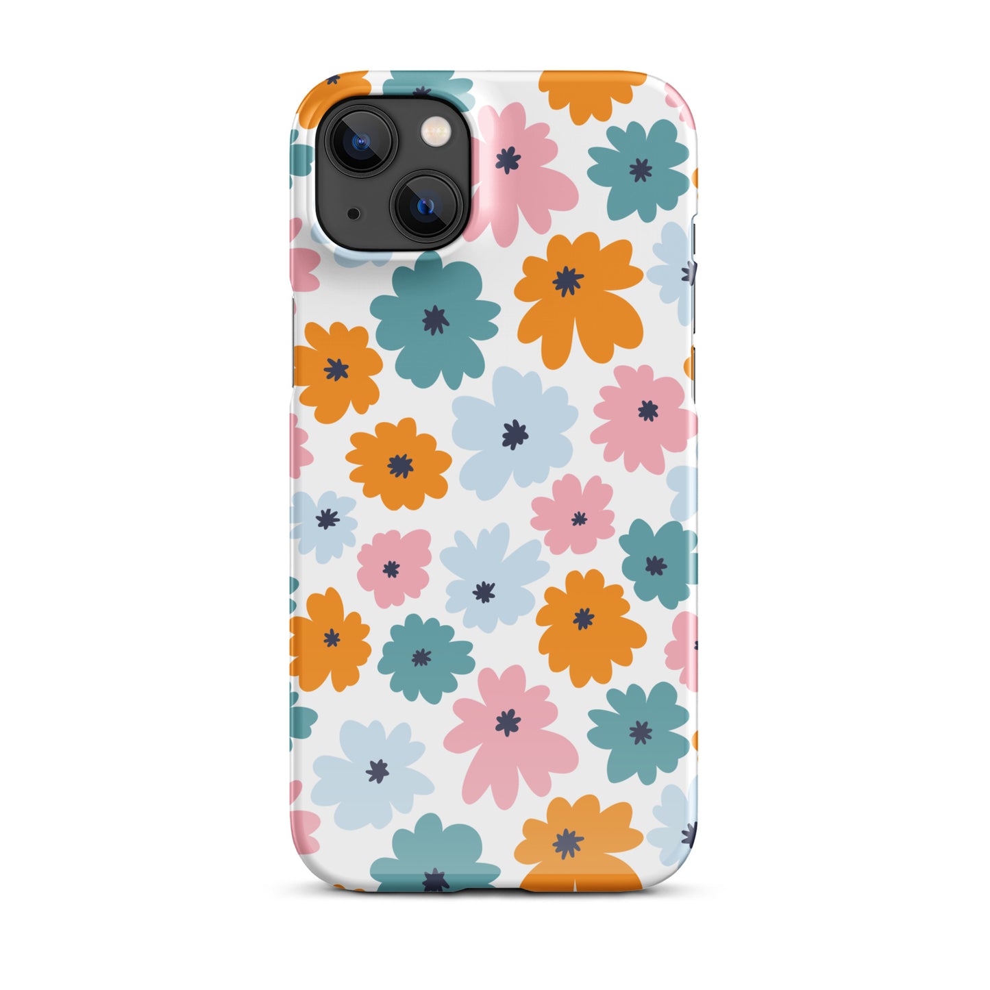 Multicoloured Flowers - Snap Case