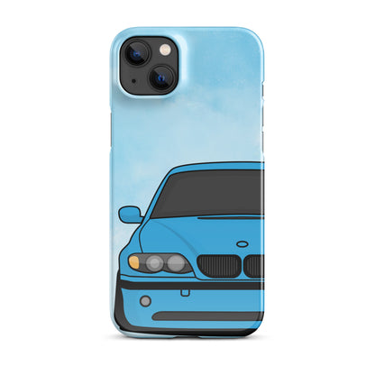 Blue Car - Snap Case