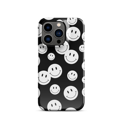 Black and White Smile - Snap Case