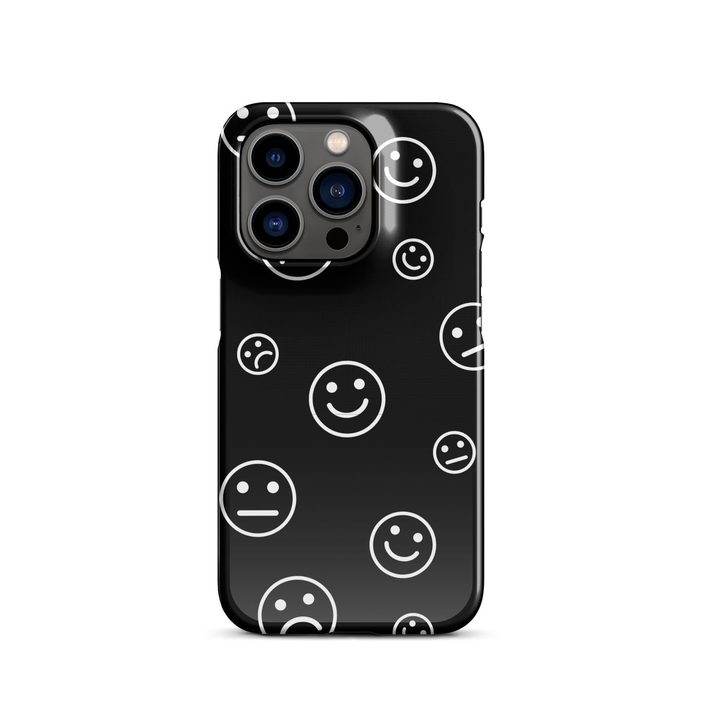 Black and White Faces - Snap Case