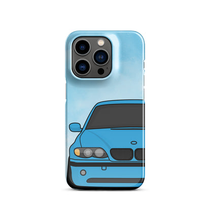 Blue Car - Snap Case