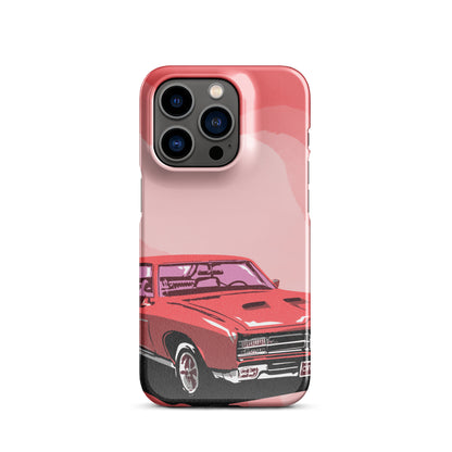 Pink Car - Snap Case