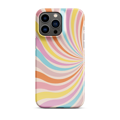 Rainbow Swirls - Snap Case