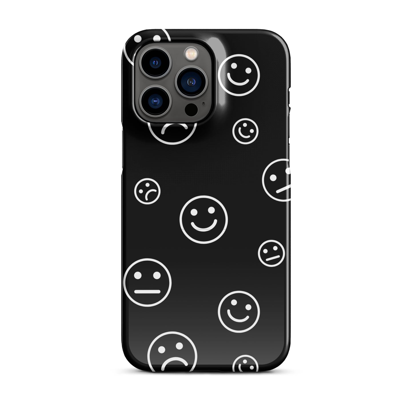 Black and White Faces - Snap Case