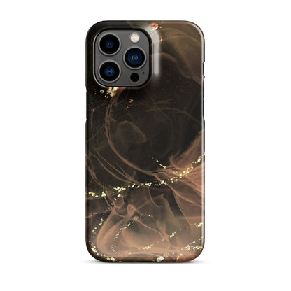 Gold Smoke Screen - Snap Case