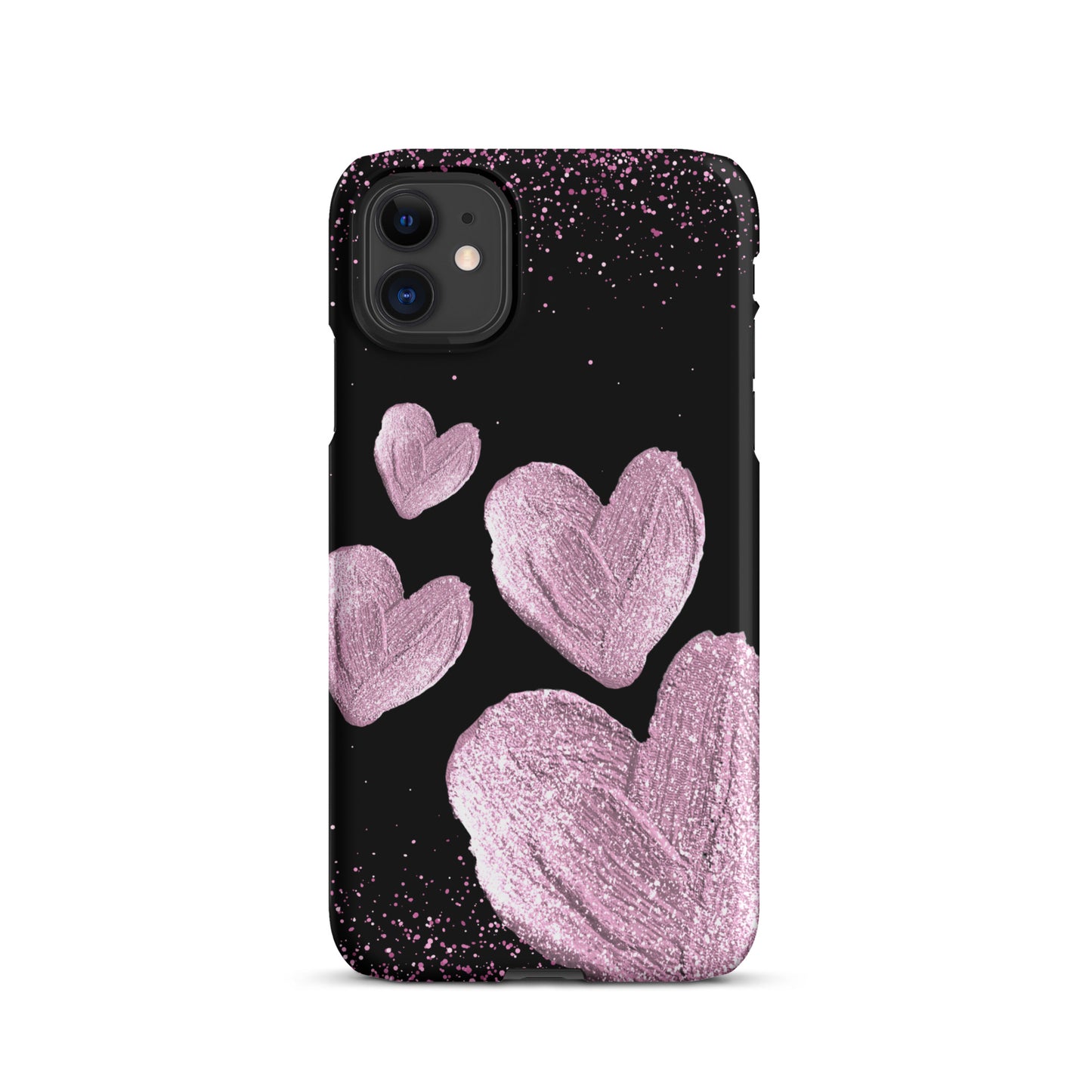 Pink Hearts - Snap Case