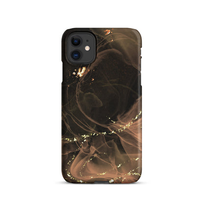 Gold Smoke Screen - Snap Case